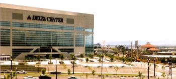 Delta Center Arena Site Concrete